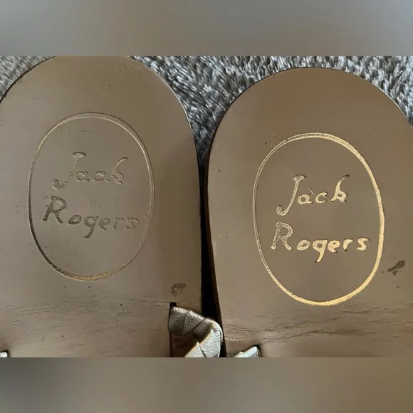 Jack Rogers Lauren Sandals - Metallic Gold - Picture 5 of 5
